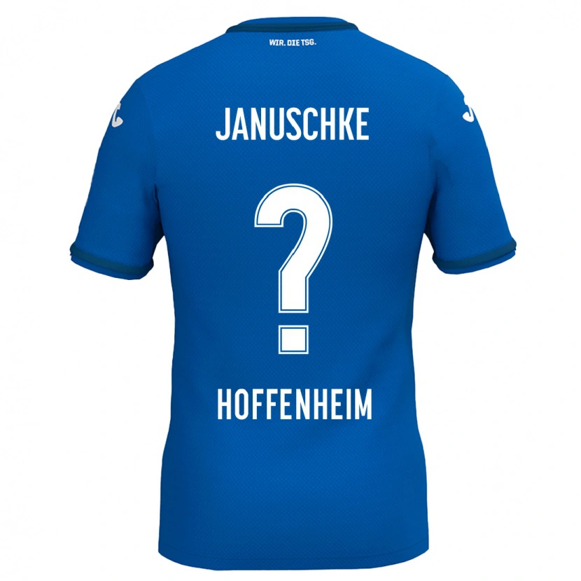 DanxenキッズTim Januschke#0ロイヤルブルーホームシャツ2024/25ジャージーユニフォーム