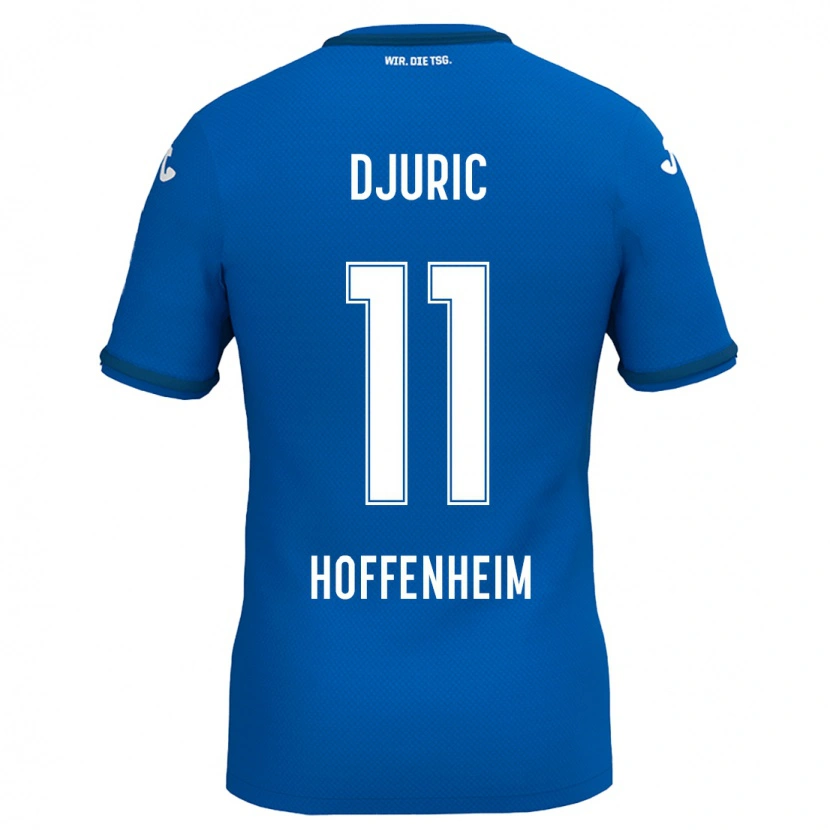 Danxenキッズルカ・ジュリッチ#11ロイヤルブルーホームシャツ2024/25ジャージーユニフォーム