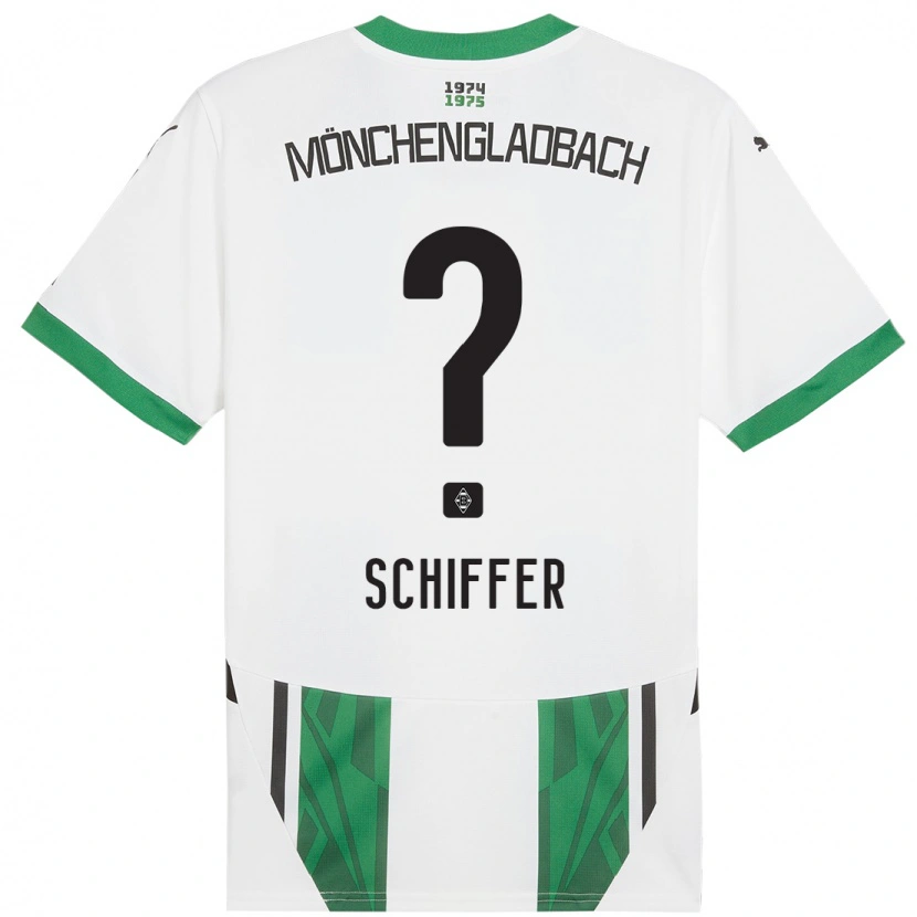 Danxenキッズベン・シファー#0白緑ホームシャツ2024/25ジャージーユニフォーム
