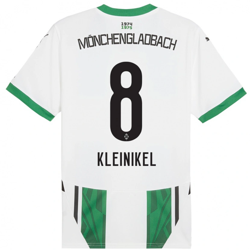 Danxenキッズナジャ・プファイファー#8白緑ホームシャツ2024/25ジャージーユニフォーム