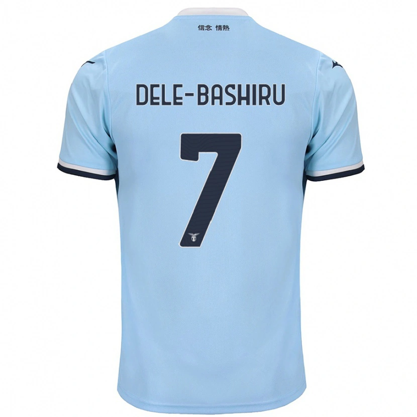 Danxenキッズフィサヨ・デレ=バシル#7青ホームシャツ2024/25ジャージーユニフォーム