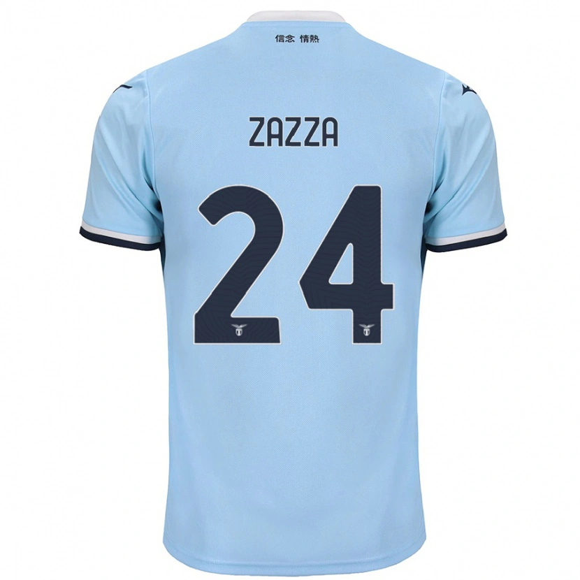 Danxenキッズマテオ・ザッツァ#24青ホームシャツ2024/25ジャージーユニフォーム