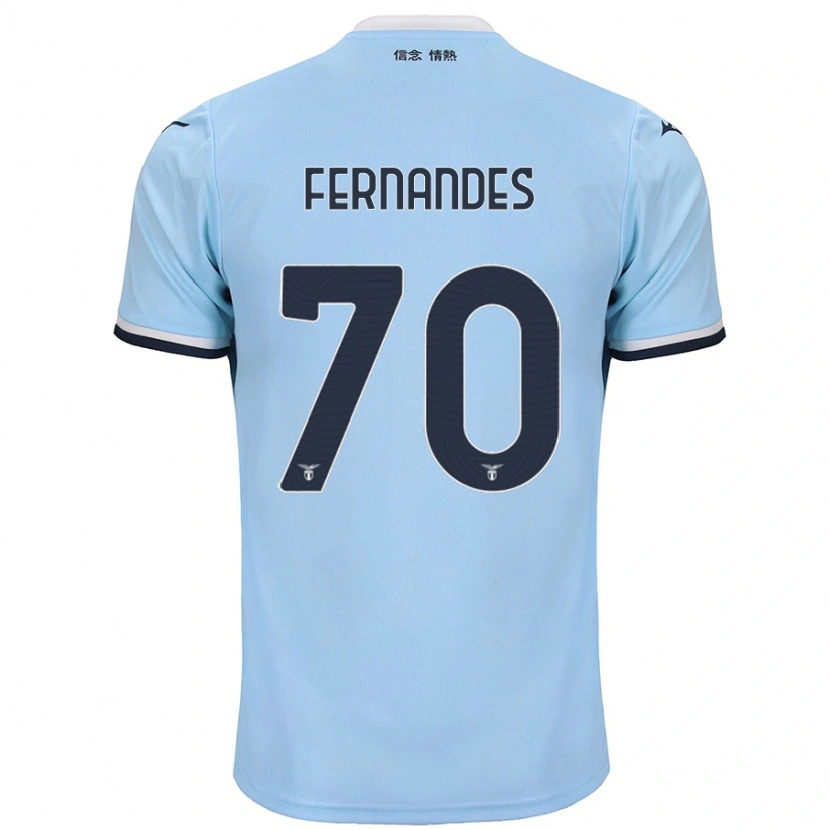 Danxenキッズサナ・フェルナンデス#70青ホームシャツ2024/25ジャージーユニフォーム