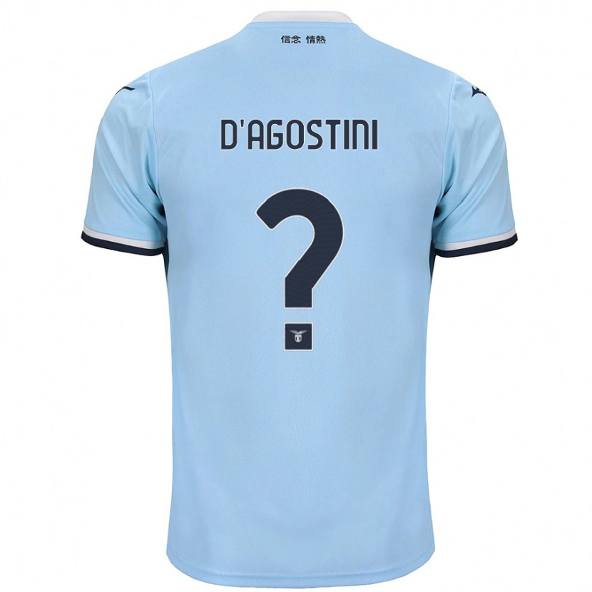 Danxenキッズステファノ・ダゴスティーニ#0青ホームシャツ2024/25ジャージーユニフォーム