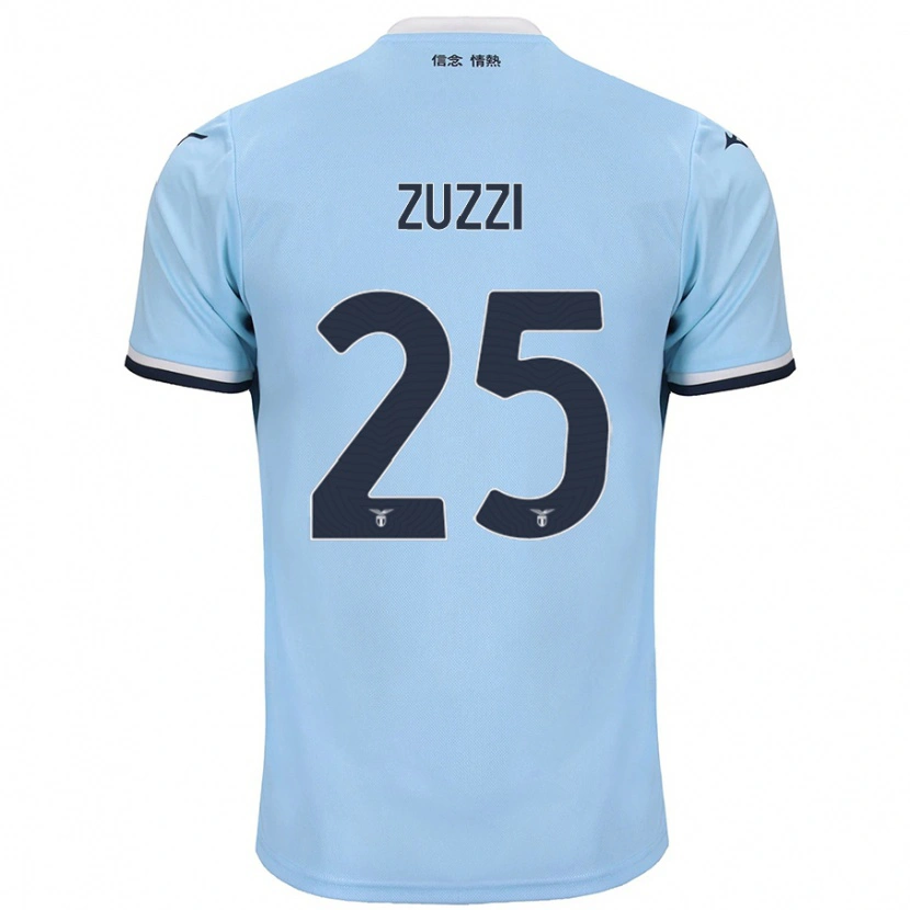 Danxenキッズジョルジア・ズッツィ#25青ホームシャツ2024/25ジャージーユニフォーム
