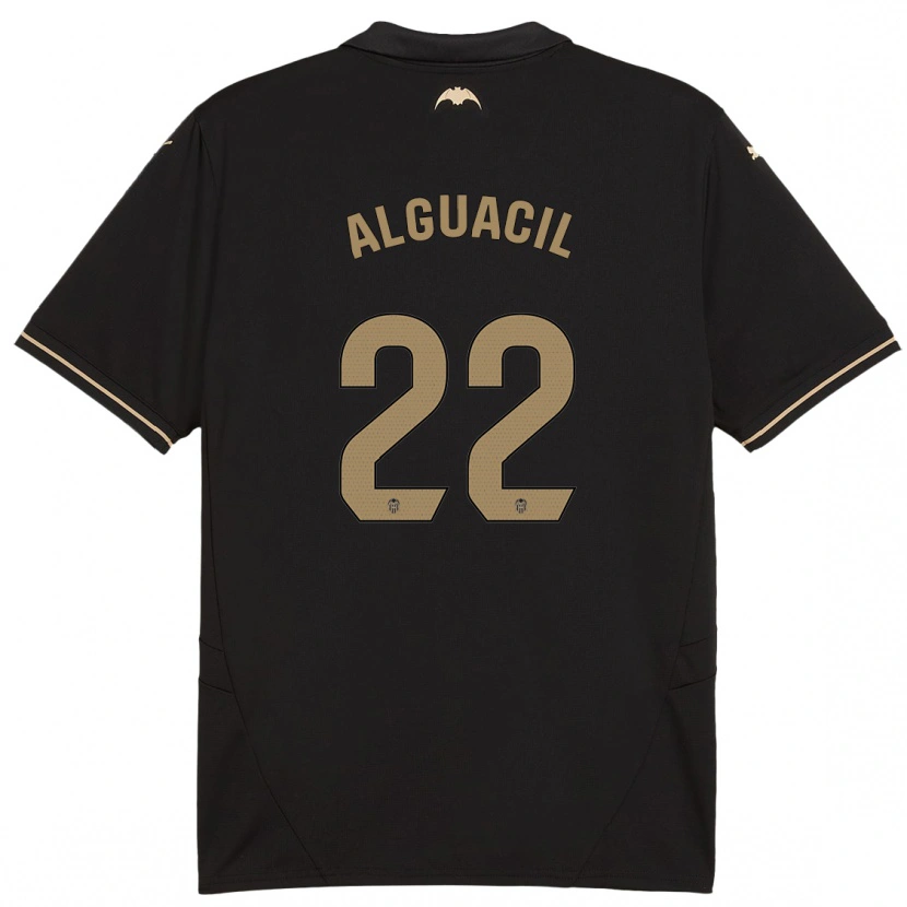 Danxenキッズアイノア・アルグアシル・アモーレ#22黒アウェイシャツ2024/25ジャージーユニフォーム