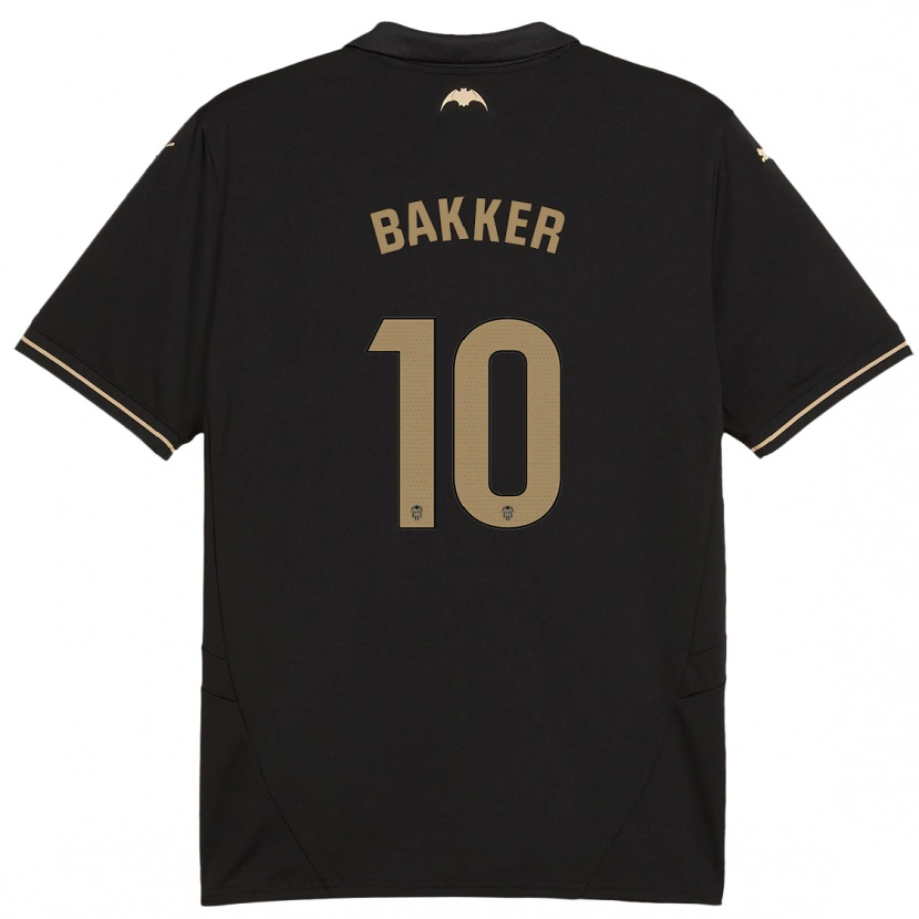 Danxenキッズリンダバッカー#10黒アウェイシャツ2024/25ジャージーユニフォーム