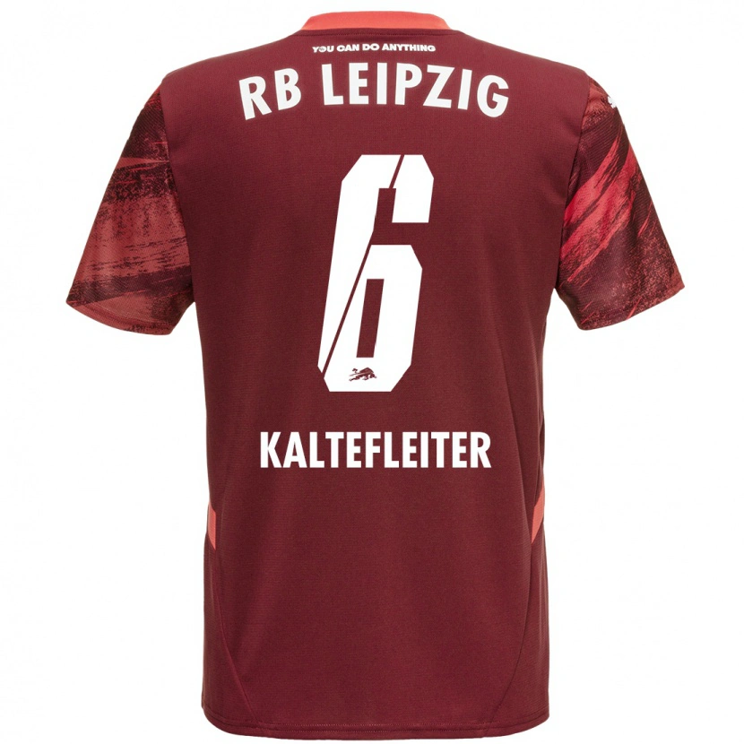DanxenキッズBenno Kaltefleiter#6ブルゴーニュアウェイシャツ2024/25ジャージーユニフォーム