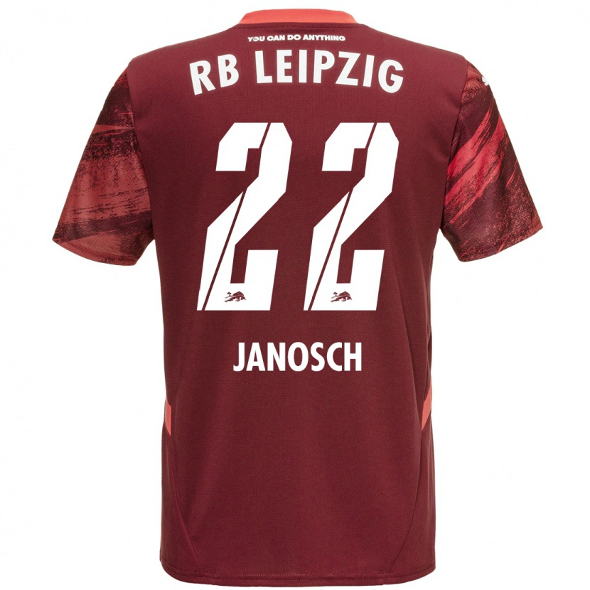 Danxenキッズルカ・トビアス・ヤーノシュ#22ブルゴーニュアウェイシャツ2024/25ジャージーユニフォーム