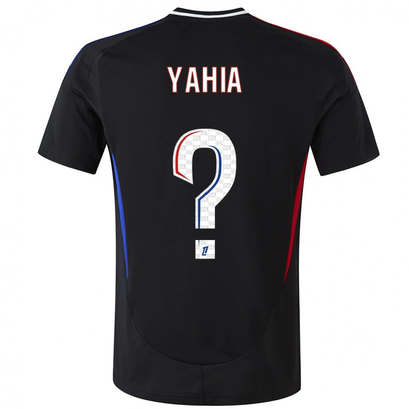 DanxenキッズKelyan Yahia#0黒アウェイシャツ2024/25ジャージーユニフォーム