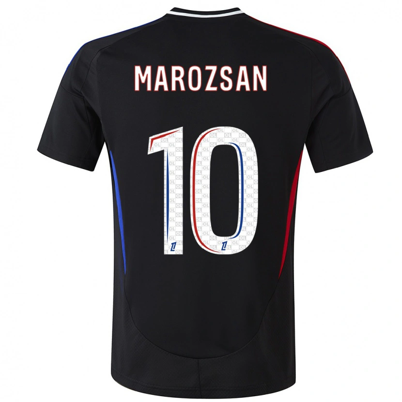 Danxenキッズジェニファー・マロジャン#10黒アウェイシャツ2024/25ジャージーユニフォーム