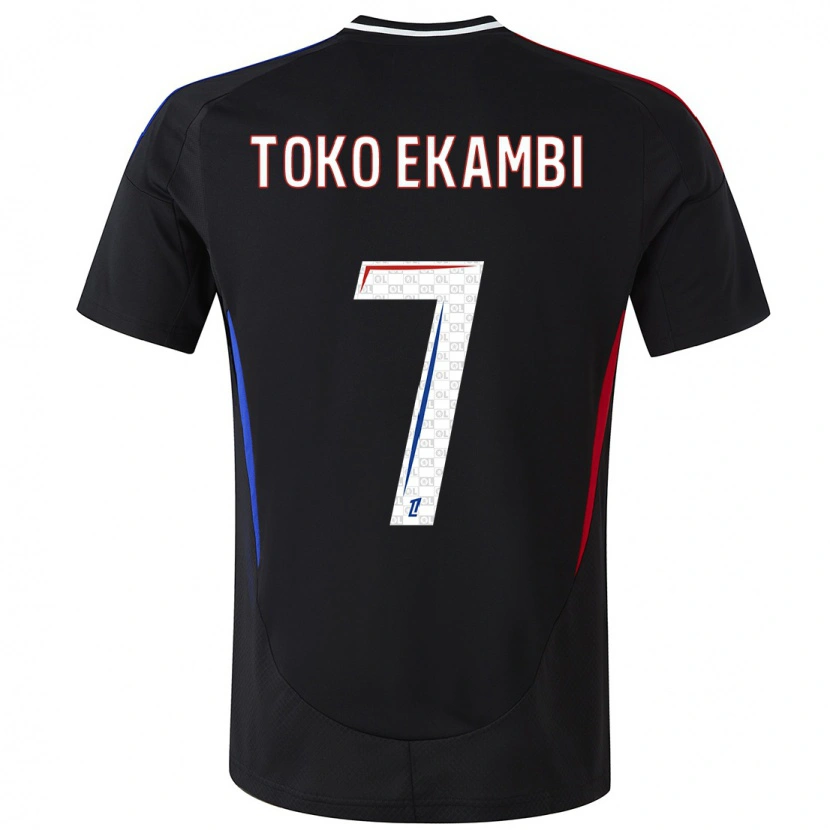 Danxenキッズカール・トコ・エカンビ#7黒アウェイシャツ2024/25ジャージーユニフォーム
