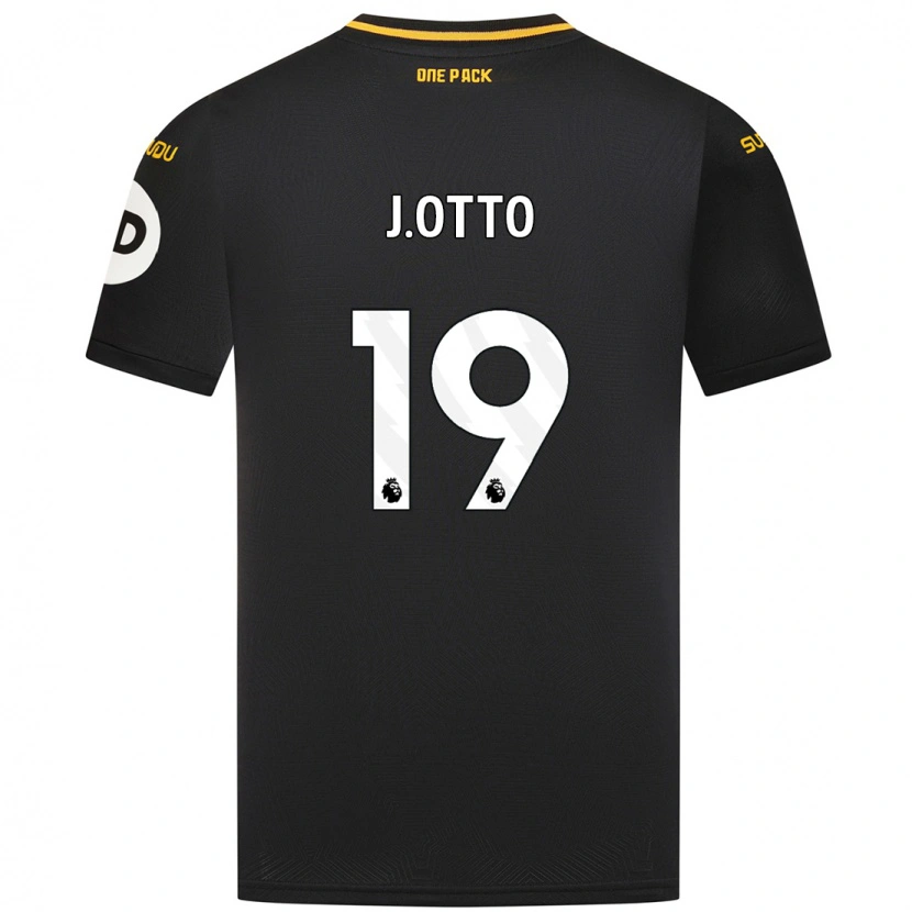 Danxenキッズジョニー#19黒アウェイシャツ2024/25ジャージーユニフォーム
