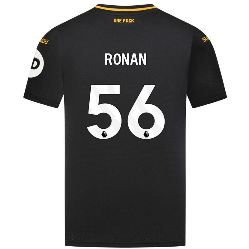 Danxenキッズコナー・ロナン#56黒アウェイシャツ2024/25ジャージーユニフォーム