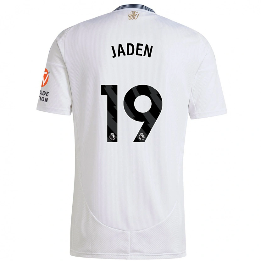 Danxenキッズジェイデン・フィロジーン#19白アウェイシャツ2024/25ジャージーユニフォーム