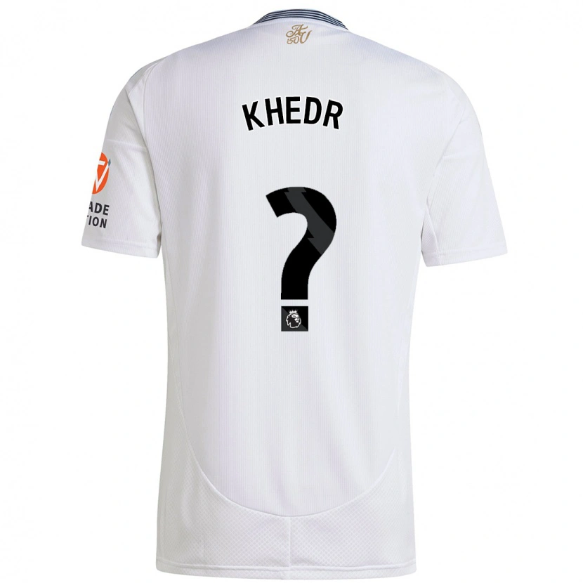 DanxenキッズOmar Khedr#0白アウェイシャツ2024/25ジャージーユニフォーム