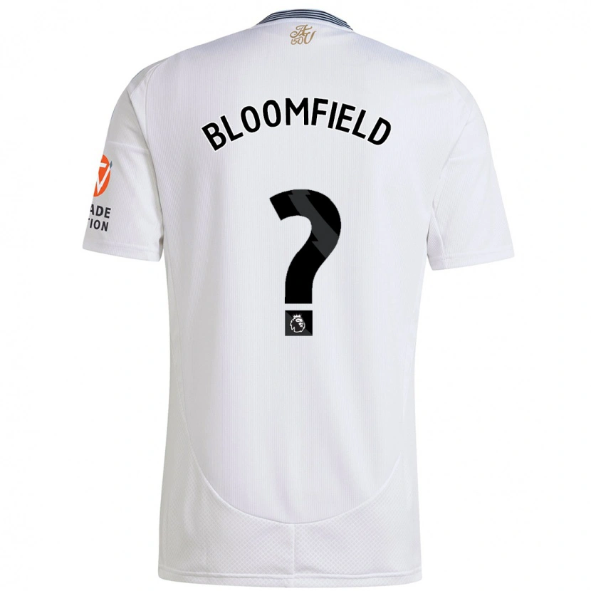 DanxenキッズTeddie Bloomfield#0白アウェイシャツ2024/25ジャージーユニフォーム
