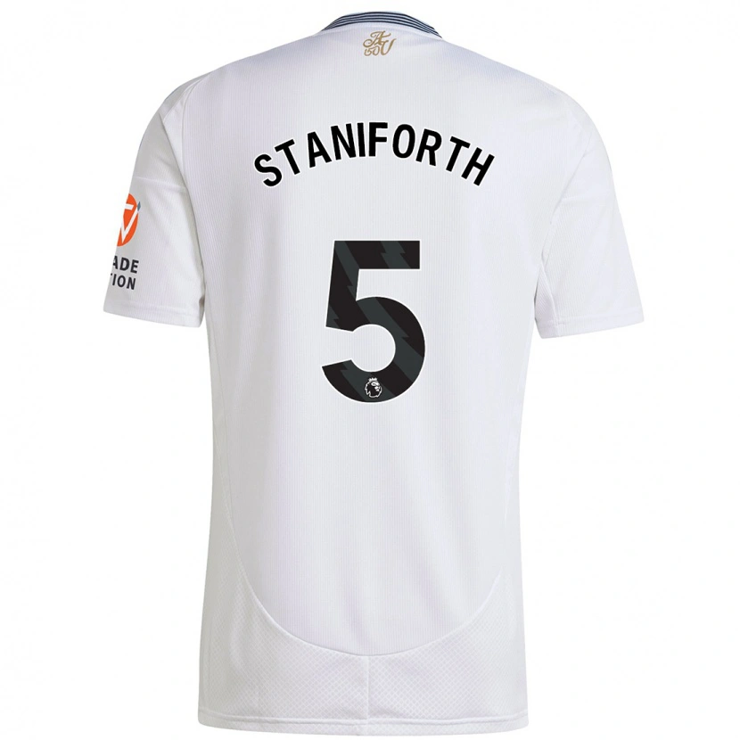 Danxenキッズルーシー・スタニフォース#5白アウェイシャツ2024/25ジャージーユニフォーム