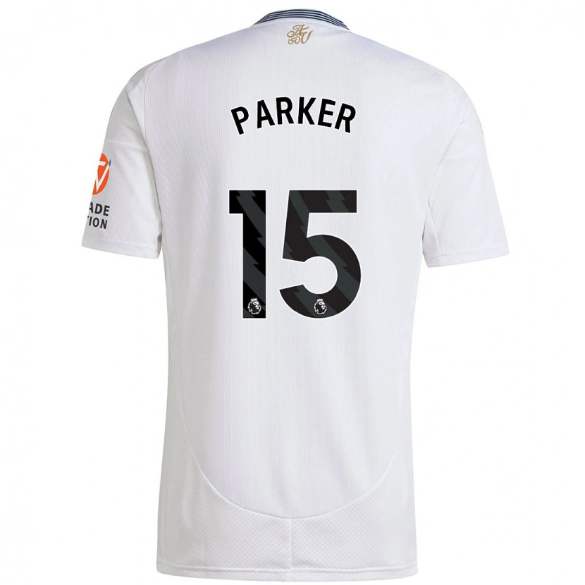 Danxenキッズルーシー・パーカー#15白アウェイシャツ2024/25ジャージーユニフォーム