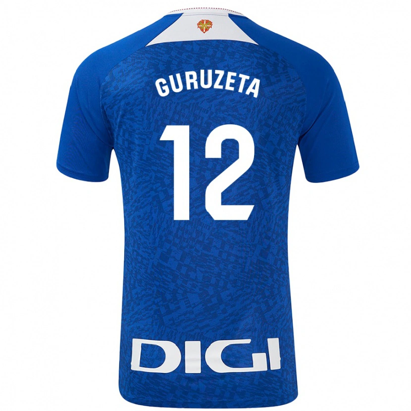 Danxenキッズゴルカ・グルセタ#12ロイヤルブルーアウェイシャツ2024/25ジャージーユニフォーム