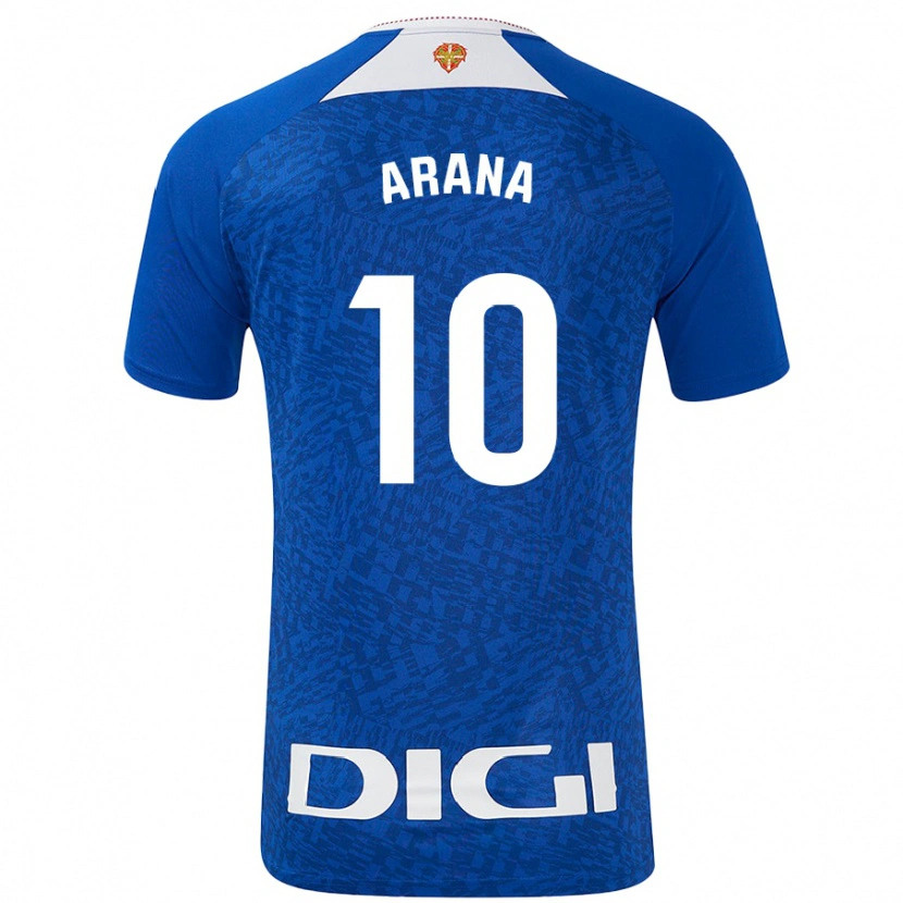 Danxenキッズパウラ・アラナ#10ロイヤルブルーアウェイシャツ2024/25ジャージーユニフォーム