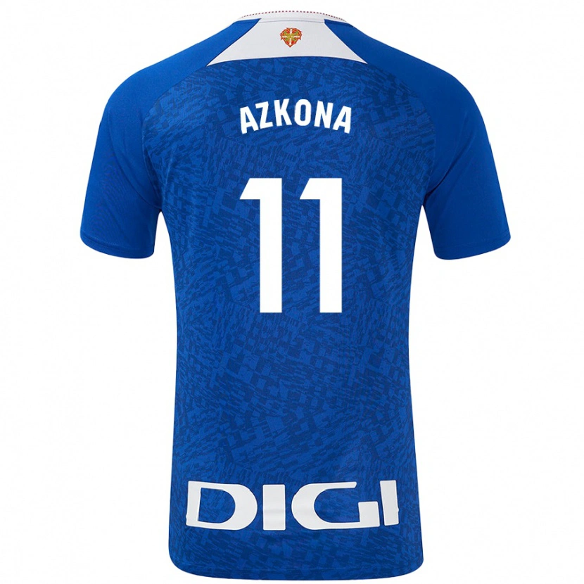 Danxenキッズアネ・アズコナ#11ロイヤルブルーアウェイシャツ2024/25ジャージーユニフォーム