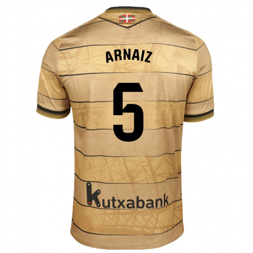 Danxenキッズアイリス・アルナイス#5ブラウンアウェイシャツ2024/25ジャージーユニフォーム