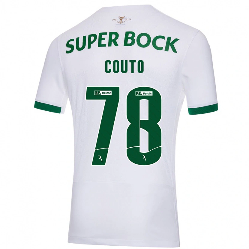 Danxenキッズマウロ・メイレレス・クート#78白緑アウェイシャツ2024/25ジャージーユニフォーム