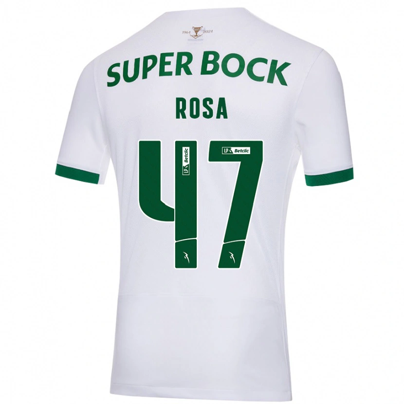DanxenキッズMariana Rosa#47白緑アウェイシャツ2024/25ジャージーユニフォーム