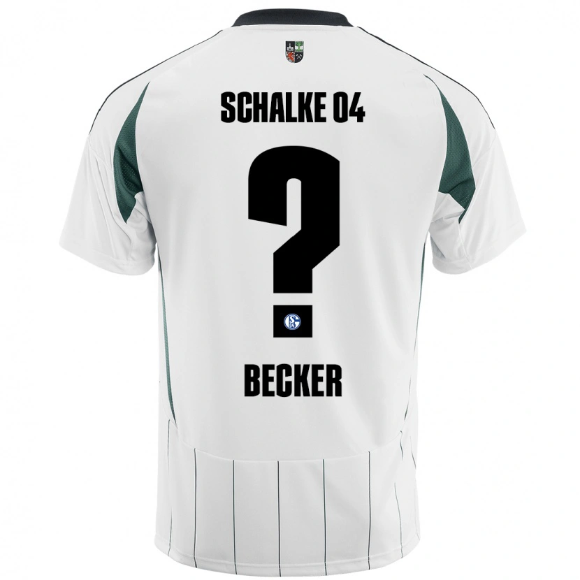 DanxenキッズJulien Becker#0白緑アウェイシャツ2024/25ジャージーユニフォーム