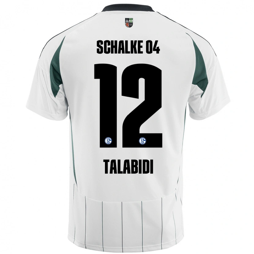 DanxenキッズMalik Talabidi#12白緑アウェイシャツ2024/25ジャージーユニフォーム