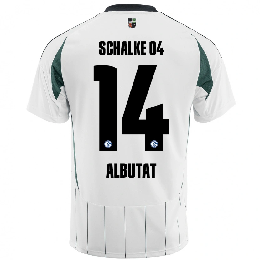 DanxenキッズTim Albutat#14白緑アウェイシャツ2024/25ジャージーユニフォーム