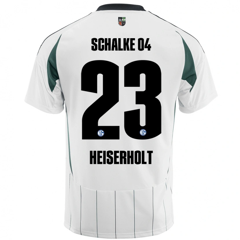 DanxenキッズFinn Heiserholt#23白緑アウェイシャツ2024/25ジャージーユニフォーム