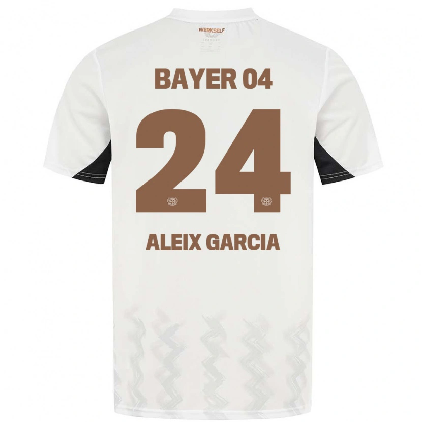 Danxenキッズアレイクス・ガルシア#24白 黒アウェイシャツ2024/25ジャージーユニフォーム