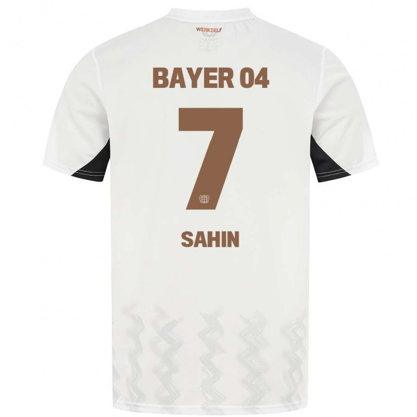 DanxenキッズBatuhan Sahin#7白 黒アウェイシャツ2024/25ジャージーユニフォーム
