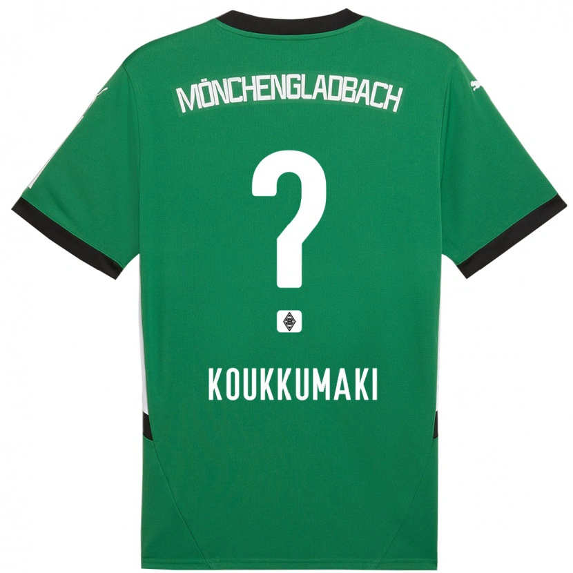 Danxenキッズターヴィ・ククマキ#0緑 白アウェイシャツ2024/25ジャージーユニフォーム