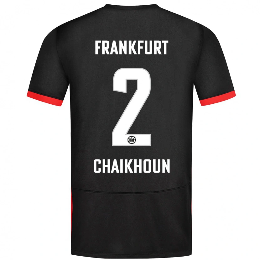 Danxenキッズアユーブ・チャイフーン#2黒アウェイシャツ2024/25ジャージーユニフォーム