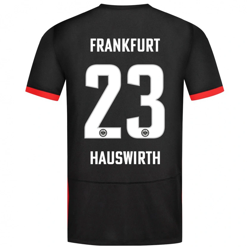 Danxenキッズマックス・ハウスヴィルト#23黒アウェイシャツ2024/25ジャージーユニフォーム