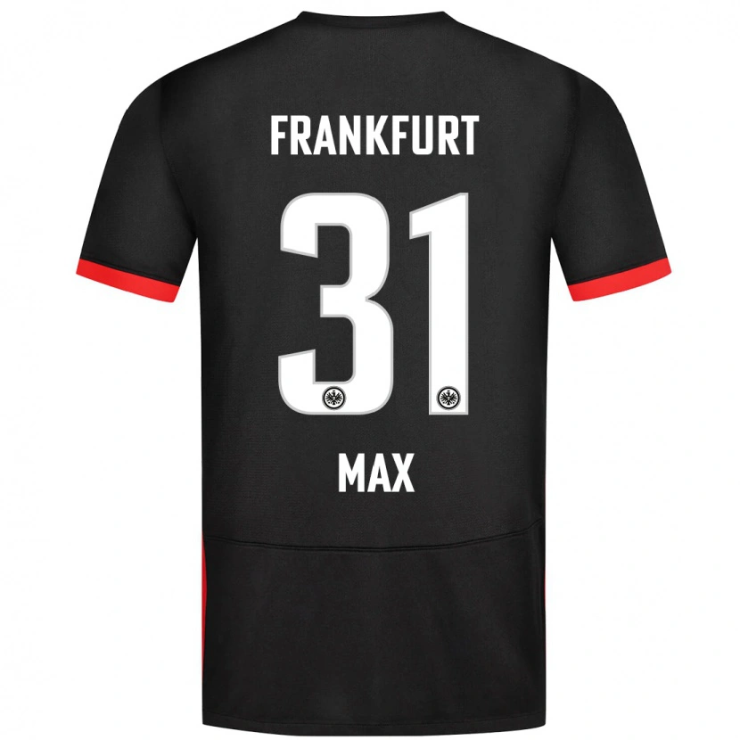 Danxenキッズフィリップ・マックス#31黒アウェイシャツ2024/25ジャージーユニフォーム