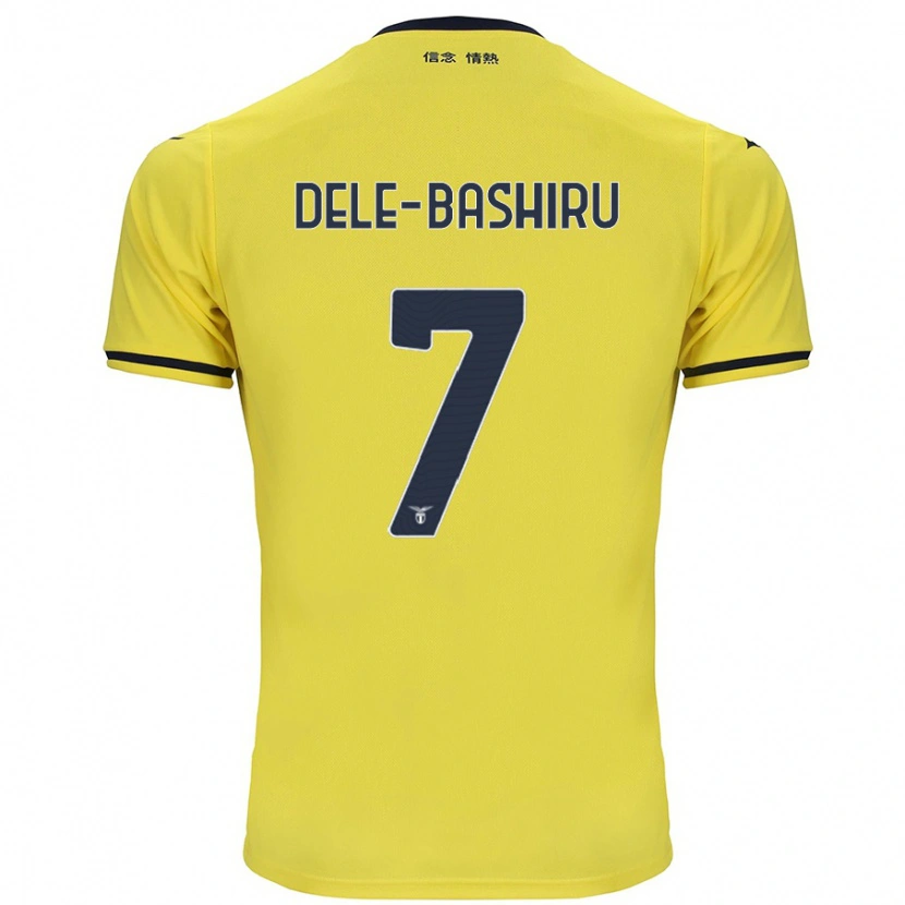Danxenキッズフィサヨ・デレ=バシル#7黄アウェイシャツ2024/25ジャージーユニフォーム