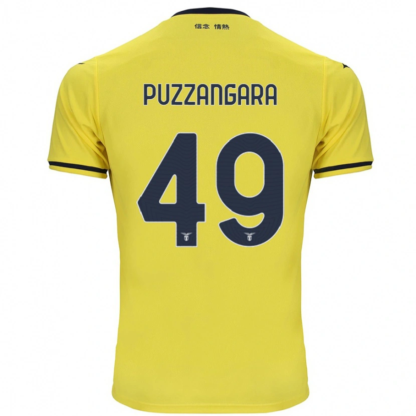 Danxenキッズアンジェロ・アントニオ・プザンガラ#49黄アウェイシャツ2024/25ジャージーユニフォーム