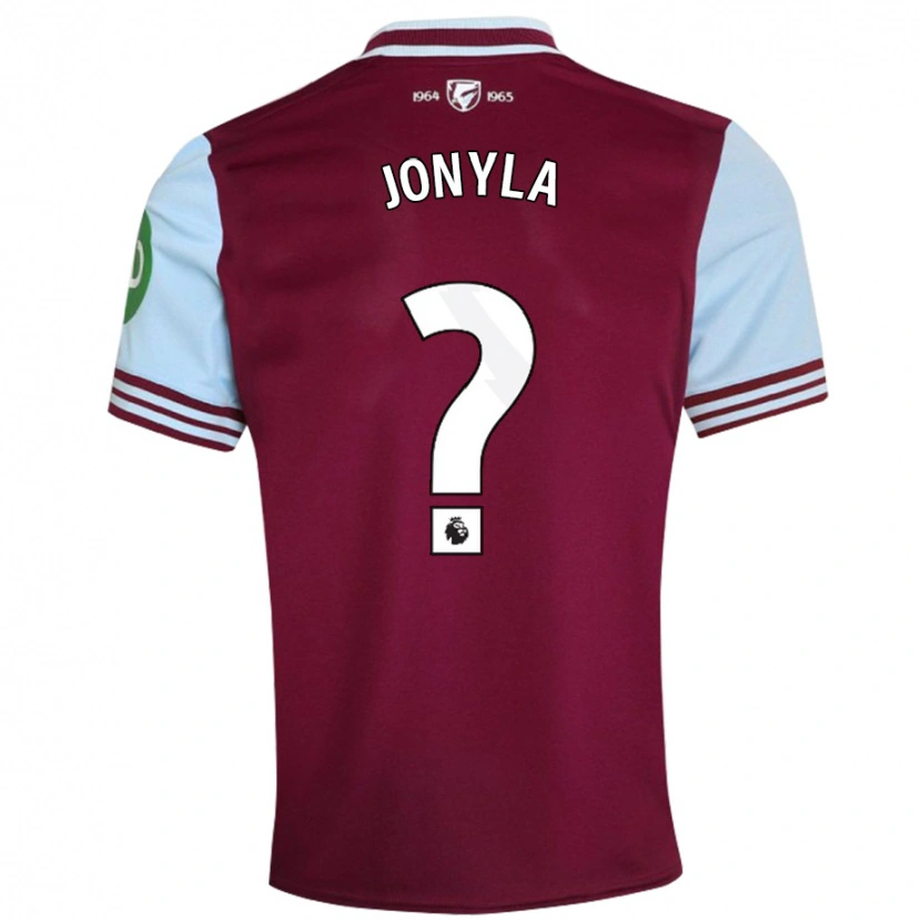 DanxenメンズTomas Jonyla#0ダークレッドホームシャツ2024/25ジャージーユニフォーム