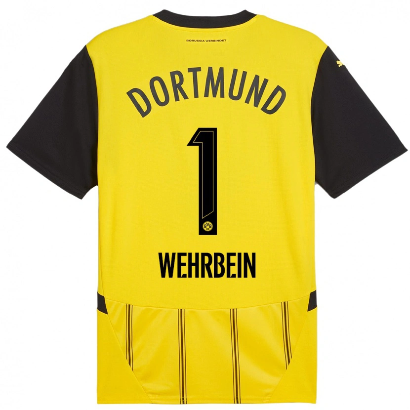 DanxenメンズJan-Mattis Wehrbein#1黄 黒ホームシャツ2024/25ジャージーユニフォーム