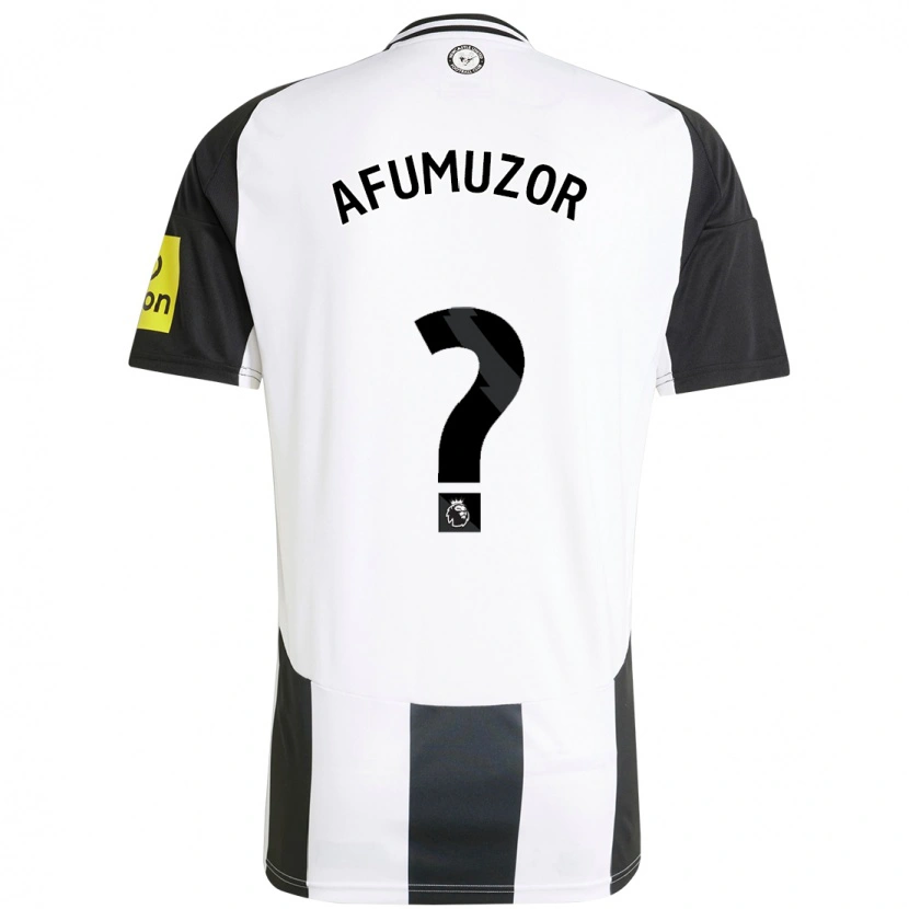 DanxenメンズCj Afumuzor#0白 黒ホームシャツ2024/25ジャージーユニフォーム