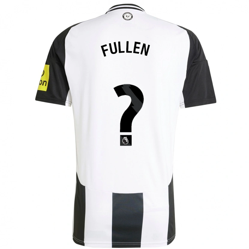 DanxenメンズEthan Fullen#0白 黒ホームシャツ2024/25ジャージーユニフォーム