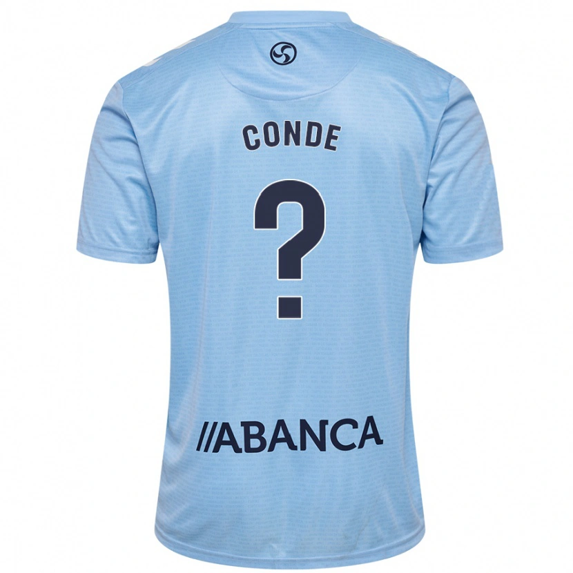 DanxenメンズMiguel Conde#0スカイブルーホームシャツ2024/25ジャージーユニフォーム