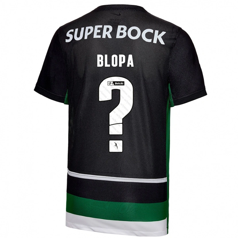 DanxenメンズSalvador Blopa#0黒 白 緑ホームシャツ2024/25ジャージーユニフォーム