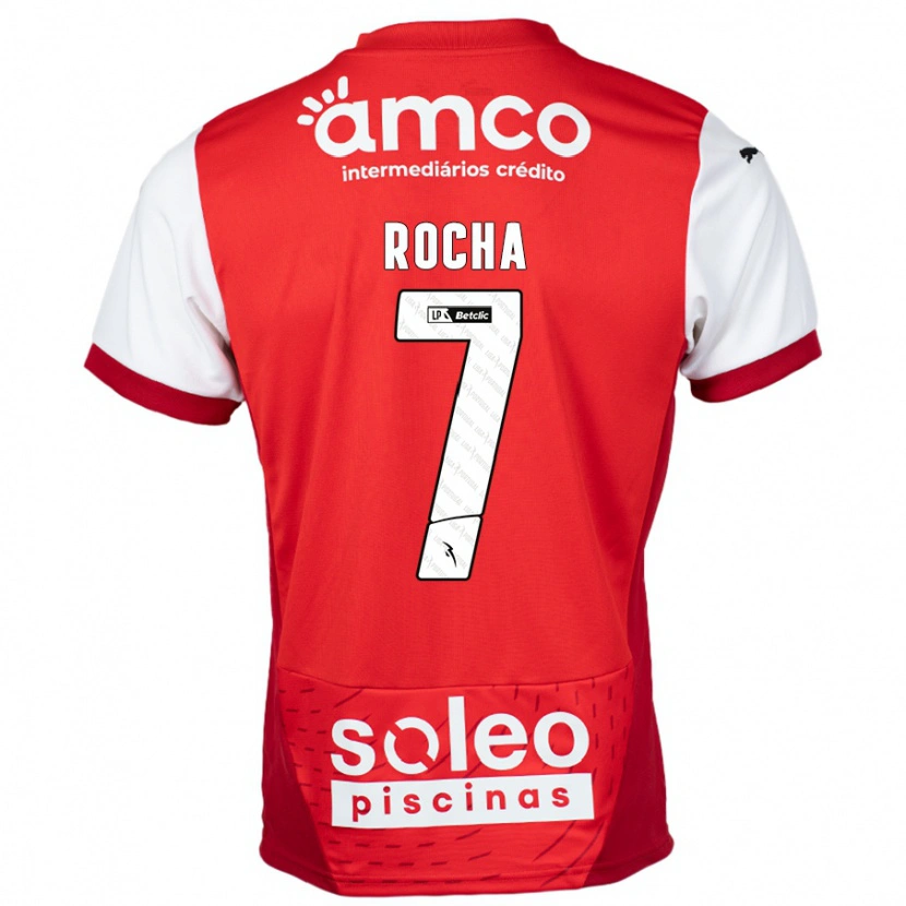 DanxenメンズCarolina Rocha#7赤 白ホームシャツ2024/25ジャージーユニフォーム