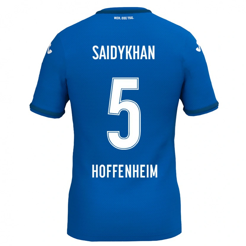DanxenメンズIbrahim Saidykhan#5ロイヤルブルーホームシャツ2024/25ジャージーユニフォーム