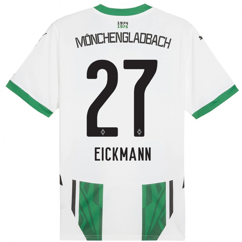 DanxenメンズMia Eickmann#27白緑ホームシャツ2024/25ジャージーユニフォーム